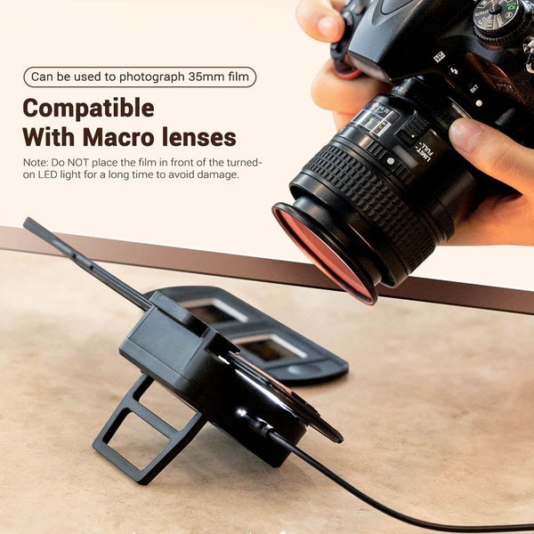 JJC Negatives Scanning LED Light Set Kit 35mm with Strips & Slides Holder Pho... Carousel 2