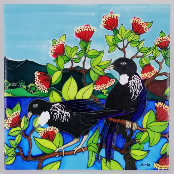Jo May - Tui Ceramic Tile Hanging Carousel 2