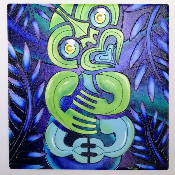 Bright Tiki 3D Print Tile Hanging629964805615371120