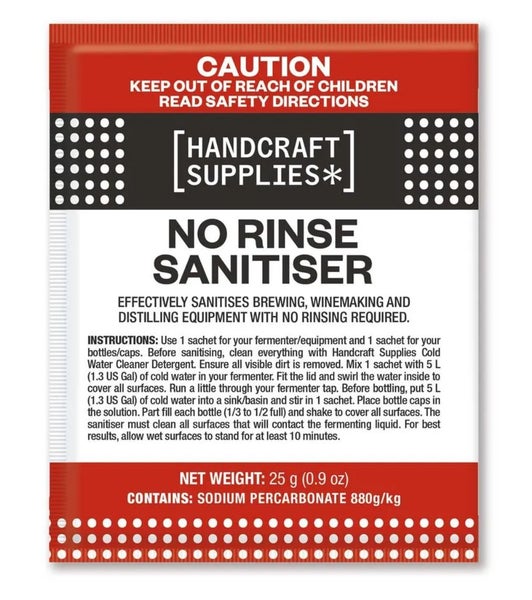 HS No Rinse Sanitiser 25g Carousel 1