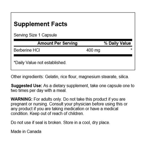 Swanson, Berberine 400mg, 60 Caps Carousel 2