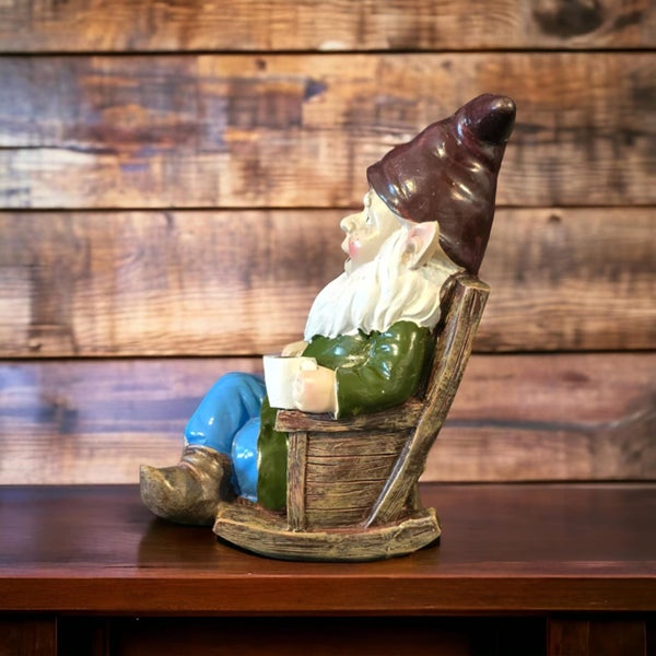 Coffee Drinking Garden Gnome Carousel 2