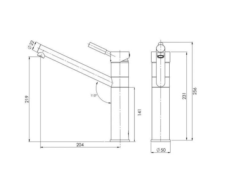 BATHROOM BASIN MIXER TAP Carousel 2