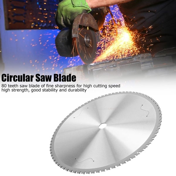 Circular Saw Blade Metal Cutting Disc 80T High-Speed Steel 355x2.6x2.0x25.4mm Carousel 2
