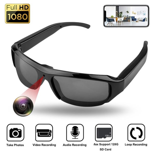 1080p HD Mini Glasses Portable DVR Video Outdoor Sports Camera Recorder Weara... Carousel 2