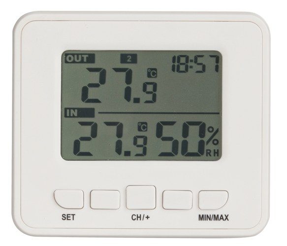 Wireless In & Out Thermometer and Hygrometer Carousel 2