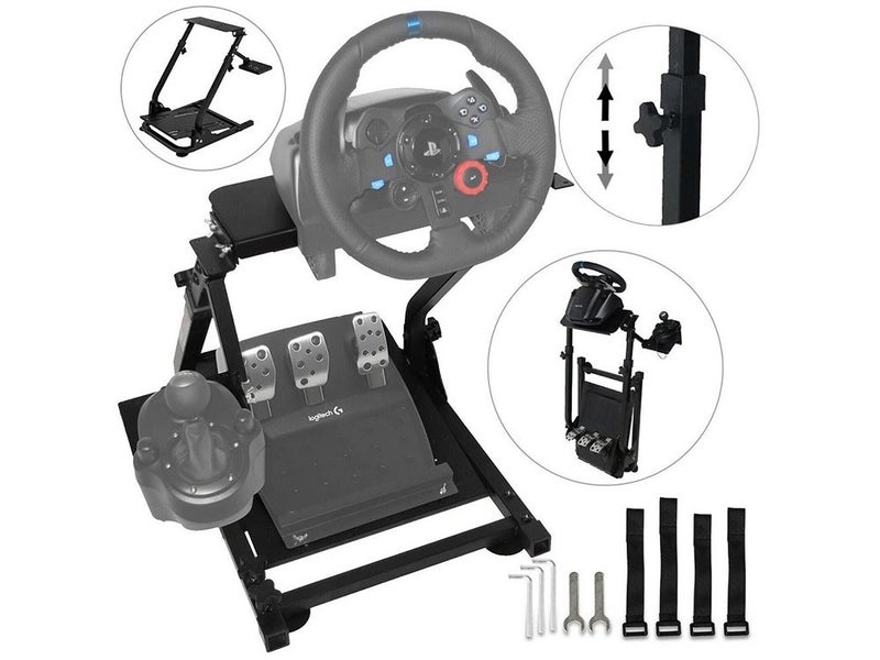 New Adjustable Gaming Racing Simulator Wheel Stand Afterpay Carousel 1