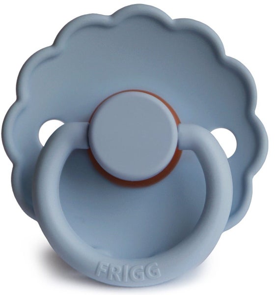 Frigg: Daisy Latex Pacifier 2 Pack - Glacier Blue (0-6 months) Carousel 2