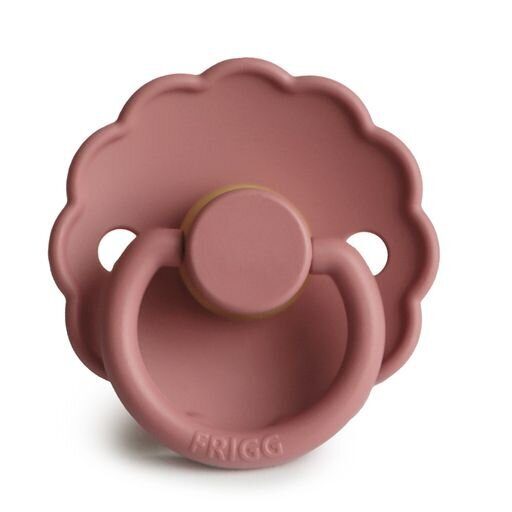Frigg: Daisy Silicone Pacifier 2 Pack - Powder Blush (6-18 months) Carousel 2