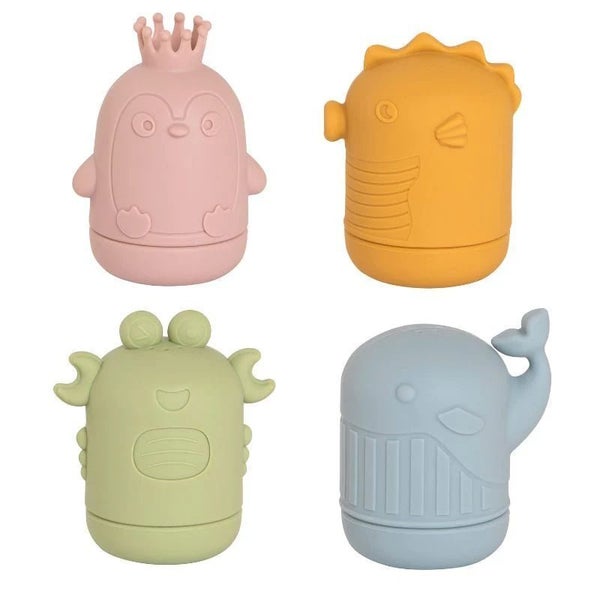 All4Ella: Squeezy Silicone Bath Toys - Sea Friends Carousel 1