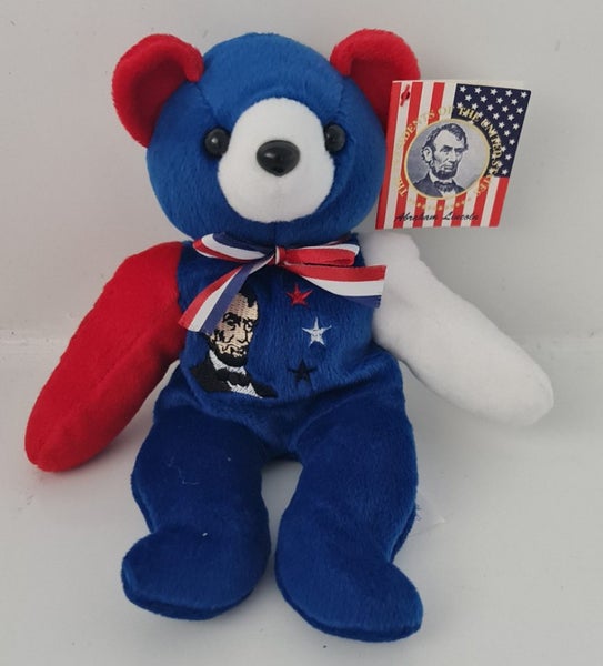 Abraham Lincoln Teddy - Cris Ta Bears ^ Carousel 1