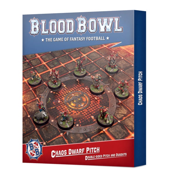 Blood Bowl: Chaos Dwarf Team – Double-sided Pitch and Dugouts Carousel 1