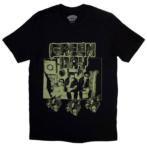 Green Day Revolution Radio T Shirt Carousel 1