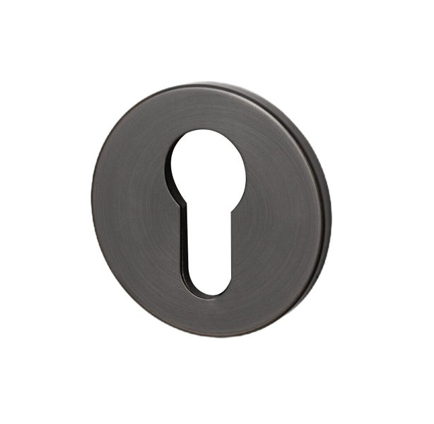 Buster and Punch Euro Cylinder Escutcheon Smoked Bronze UK-CYL-35-SM-A Carousel 1