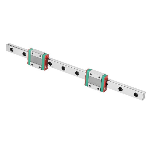 250mm MGN12 Miniature Linear Rail Guide Rail 12mm Width + MGN12B Slide Blocks Carousel 2