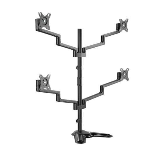 Brateck LDT72-T048 PREMIUM ALUMINUM ARTICULATING MONITOR STAND, from 17'-32',... Carousel 1