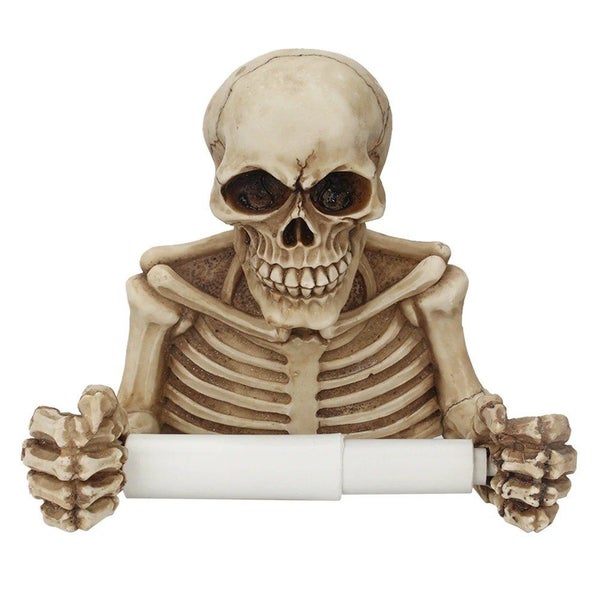 Skull Toilet Paper Holder Carousel 1