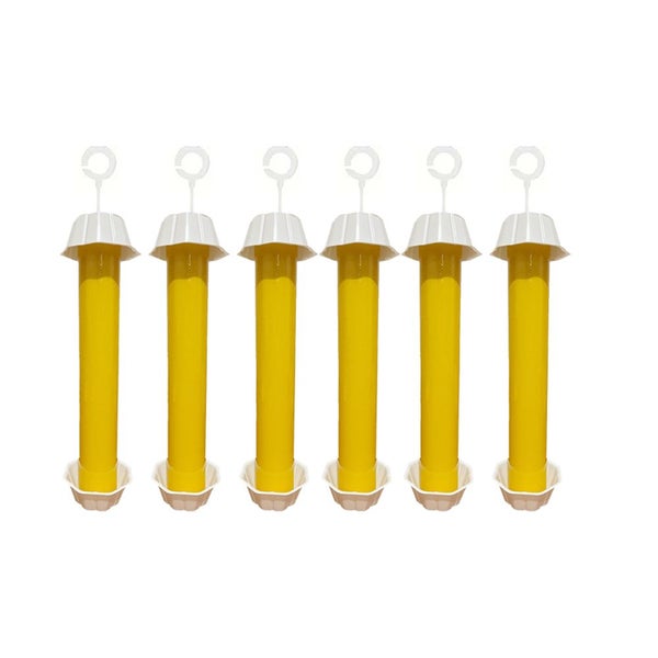 6pcs Hanging Fly Trap Stick Disposable Fly Mosquito Insect Catcher for Indoor Ho Carousel 2