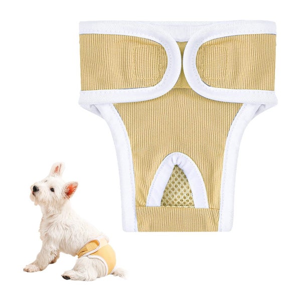 2pcs Dog Diapers Reusable Washable Nappy Wraps Panties for Pets Period Underpant Carousel 2