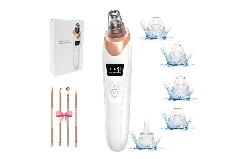 2Pcs Vacuum Blackhead Remover Facial Skin Pore Acne Pimple With 5 Suction Probes Carousel 8