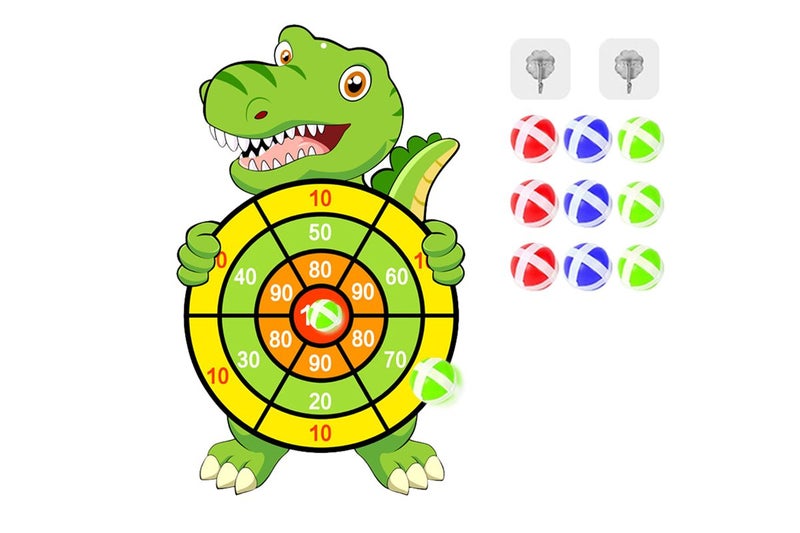 Dart Board for Kids Indoor Sport Outdoor Family Fun Party Favor Board Game Toys- Carousel 1