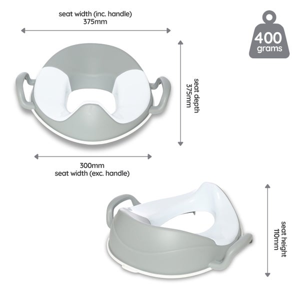 My Carry Potty: My Little Trainer Seat - Pearl Grey Carousel 5