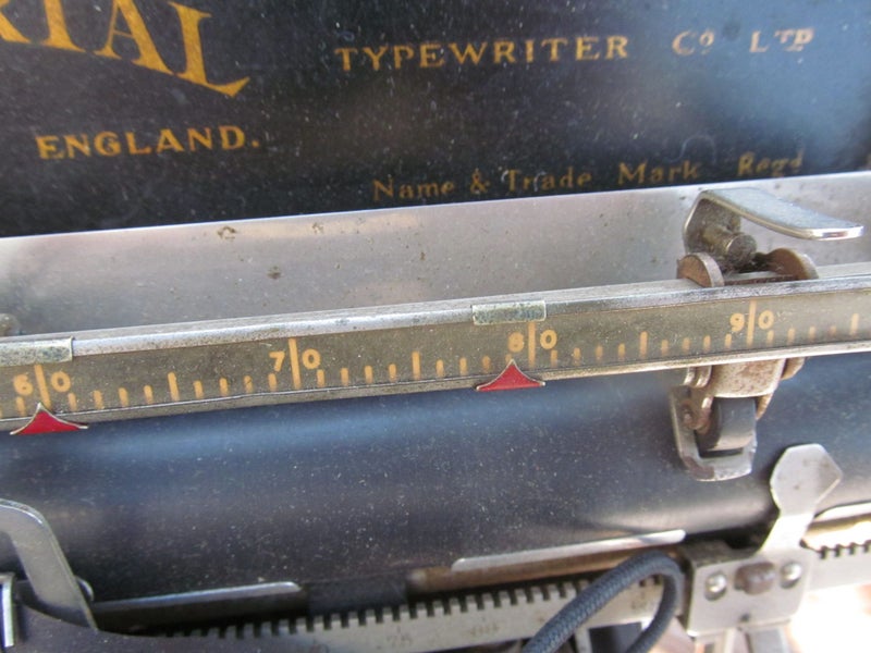 RARE ANTIQUE IMPERIAL MODEL D TYPEWRITER 1923 Carousel 5
