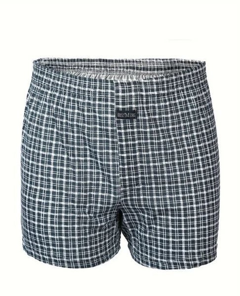 4pcs Men's cotton Comfortable Plaid Boxers Underwear Size L (NZ 34)-Great price Carousel 1