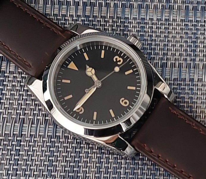 Classic Vintage Style Automatic Watch 36mm Carousel 1
