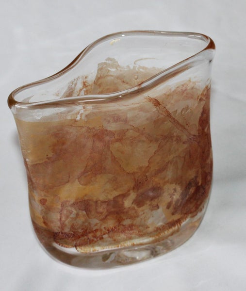 +++ ELEGANT "J. (JAMES) CARCASS" ART GLASS VASE +++ Carousel 2