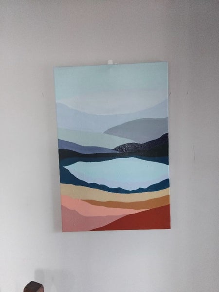 Views of the Landscape large canvas by kiwi artist628647371416341122