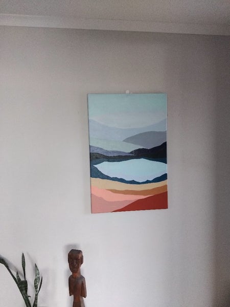 Views of the Landscape large canvas by kiwi artist62864737141634112