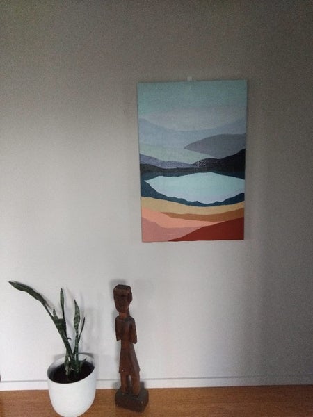 Views of the Landscape large canvas by kiwi artist62864737141634111