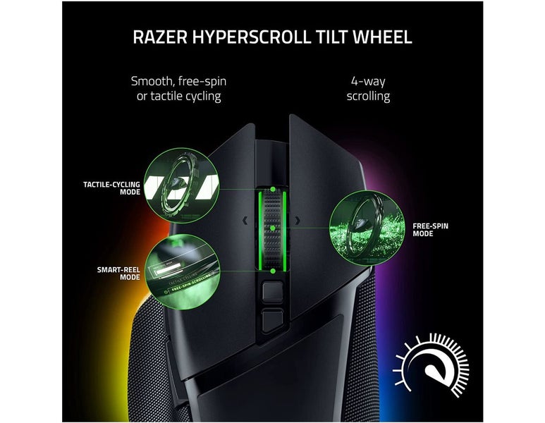 Razer Basilisk V3 Pro Ergonomic Wireless Gaming Mouse - Black Carousel 2