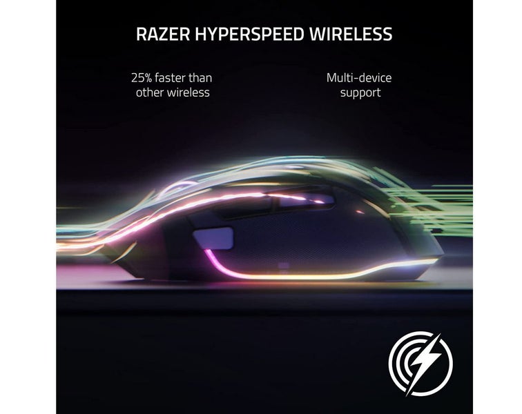Razer Basilisk V3 Pro Ergonomic Wireless Gaming Mouse - Black Carousel 6