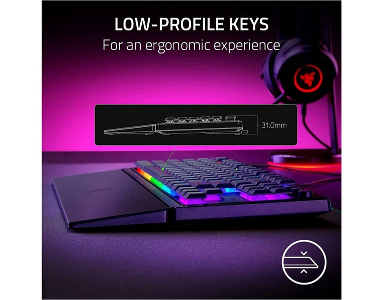 Razer Ornata V3 TKL RGB Low Profile Gaming Keyboard Carousel 2