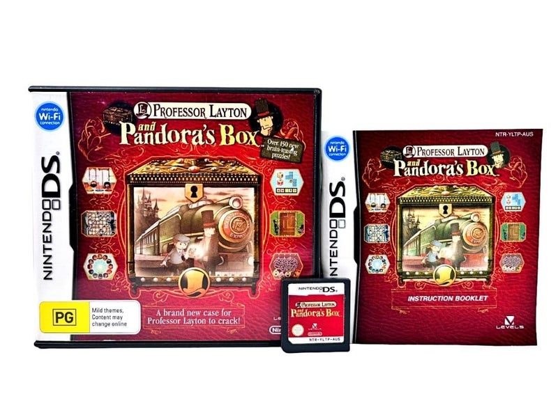 Professor Layton and Pandora's Box (DS) *INCLUDES MANUAL* Carousel 1