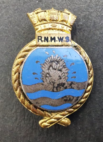 RNMWS Royal Naval Mine Watching Service Badge - #HCP Carousel 1