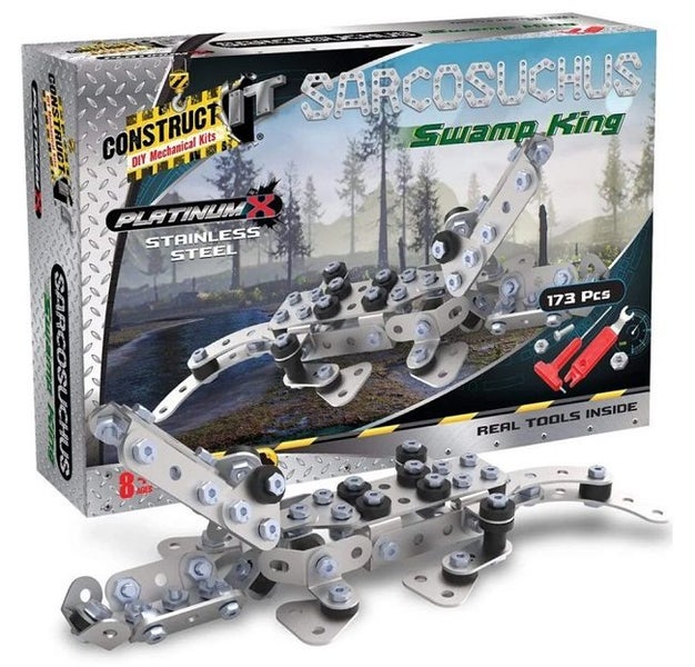 Construct It Platinum X Sarchosaurus Swamp King 177pcs Carousel 3