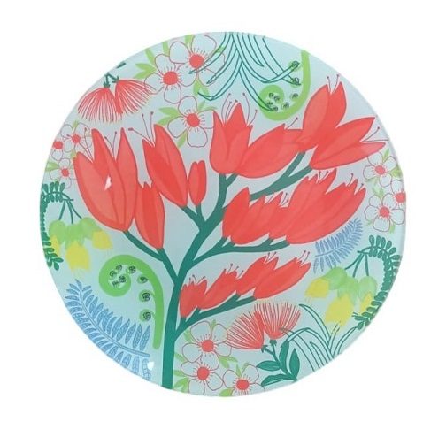 Home Decor New Zealand Floral Design 20cm Round Glass Plate (in Gift Pack) Carousel 1