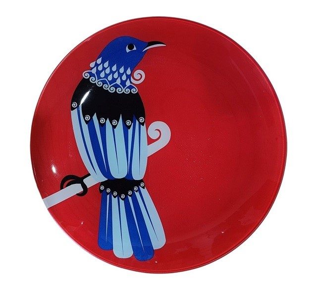 3pk Home Decor New Zealand Glass Plate - Individually In Gift Pack Carousel 2