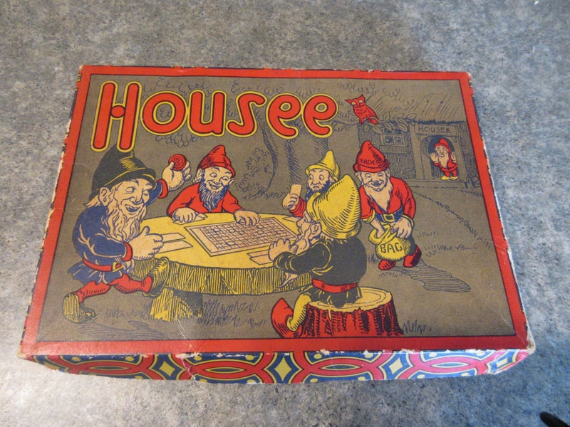 Vintage Game Bingo aka Housie 1920s Carousel 1