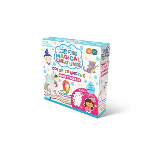 Colour Changing Bath Time Stickers Magical Creatures Carousel 1