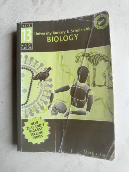 Biology Year 13 / Seventh Form / University Bursary & Scholarship Study Guide Carousel 1