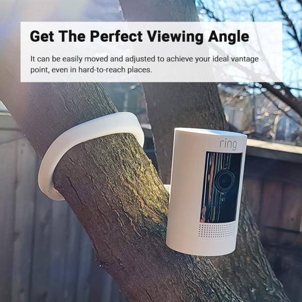 Arlo Eufy Wyze Flexible Twist Security Camera Mount White64267253038467114