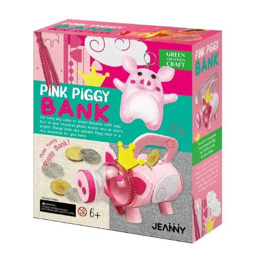 Jeanny Craft Pink Piggy Bank Carousel 1