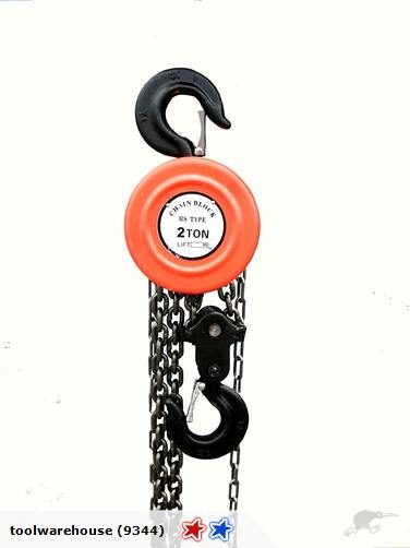 CHAIN BLOCK *2 TON BLOCK & TACKLE * 1 YR WARRANTY Carousel 1