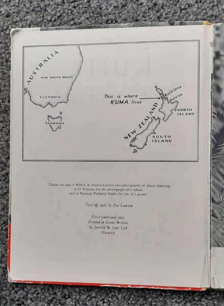 KUMA is a MAORI GIRL 1961 by Pat Lawson Carousel 2