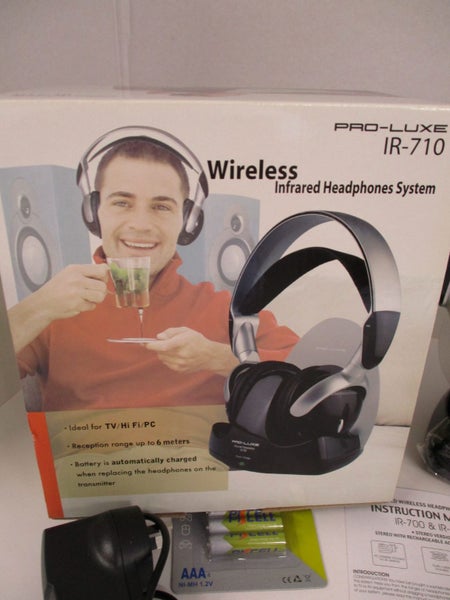 Wireless Infrared Headphones System for TV / Hi Fi / PC etc. IR-710 Carousel 1
