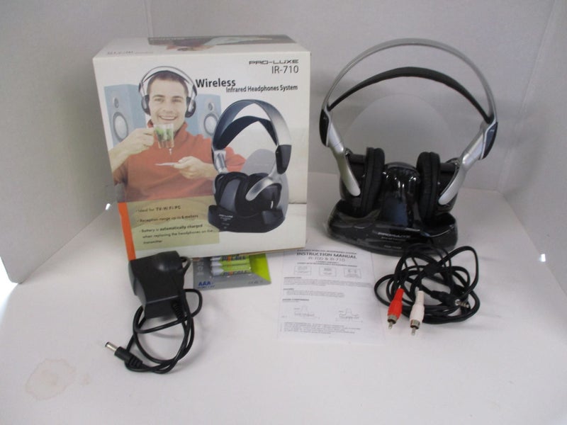 Wireless Infrared Headphones System for TV / Hi Fi / PC etc. IR-710 Carousel 2